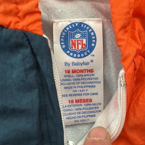 VINTAGE CHICAGO BEARS TODDLER WINDBREAKER - Picture 2 of 5